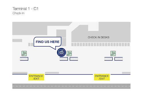 Geneva Airport Delivery Map