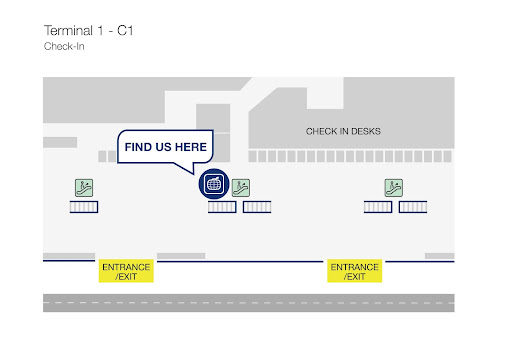 Geneva Airport Delivery Map