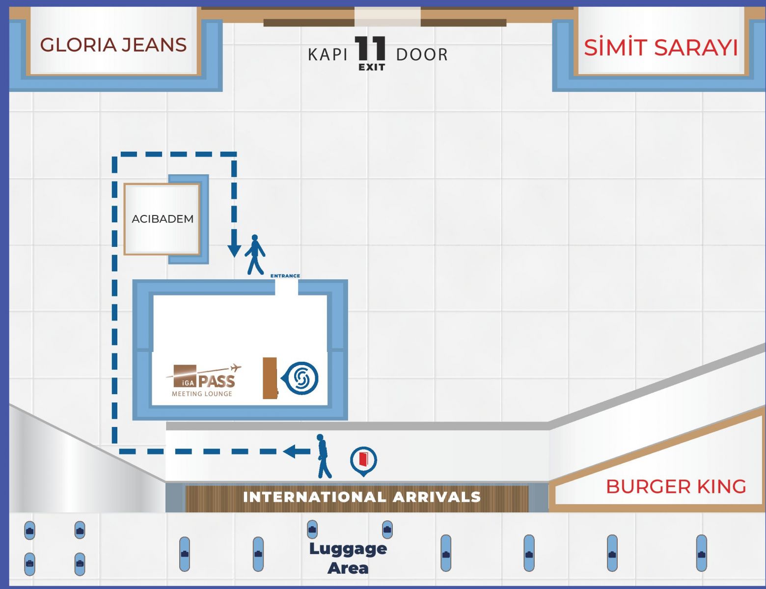 New Istanbul Airport (IST) Map