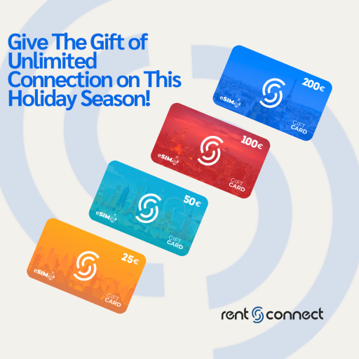 🎁 Share the Joy of Travel This Holiday Season—Gift a RentnConnect Gift Card! 🎁