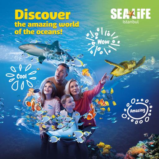  احصل علي تذاكر Sea Life Istanbulبخصم 25% فقط لأجلك!