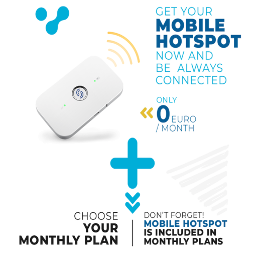 Use CONNECT50 code and get your Pocket Wi-Fi with our monthly plans and pay less!